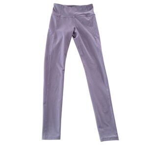 UNDER ARMOUR Leggings Women's‎ Size XS Purple UA Ankle Pants Lilac Gym Run Yoga